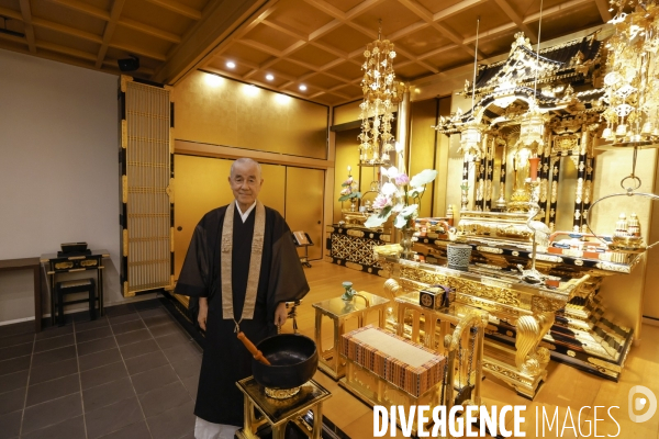 Temple bouddhiste  ruriko-in byakurenge-do tokyo