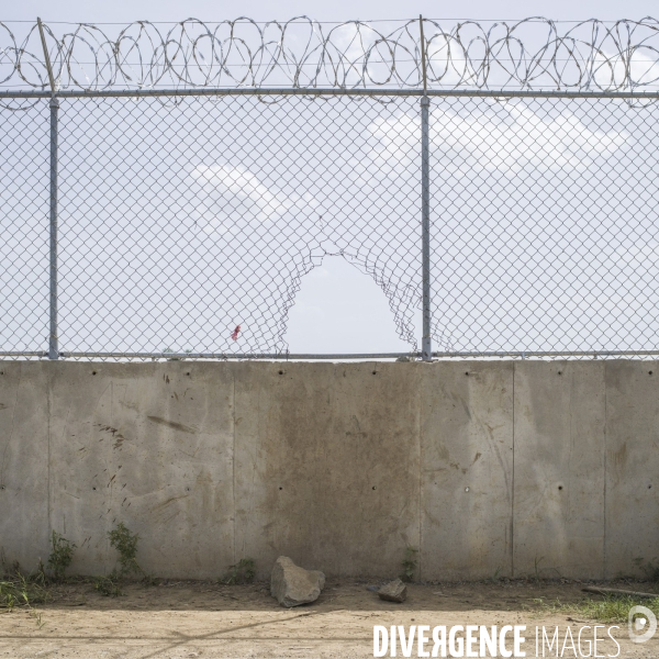 Passage de frontiere illegalement entre haiti et la republique dominicaine.