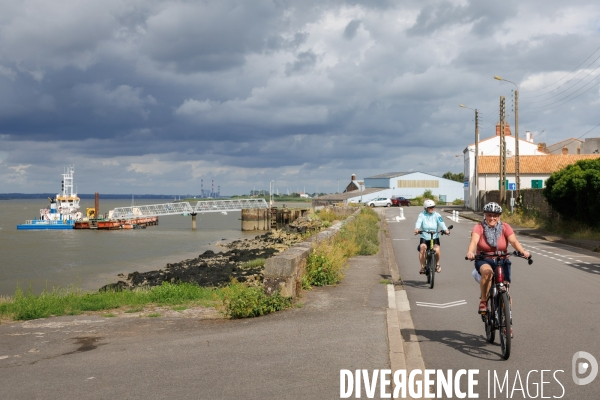 Cyclotourisme en bord de Loire