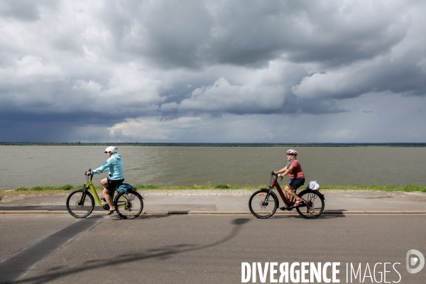 Cyclotourisme en bord de Loire