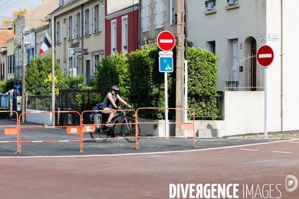 Cyclotourisme en bord de Loire
