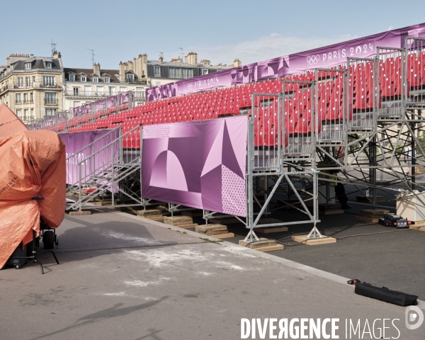Zone grise zone rouge Paris 5 jours avant l’ouverture des jeux olympiques