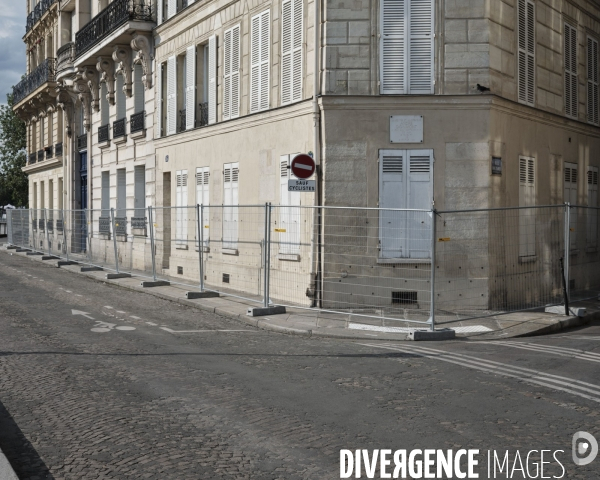 Zone grise zone rouge Paris 5 jours avant l’ouverture des jeux olympiques