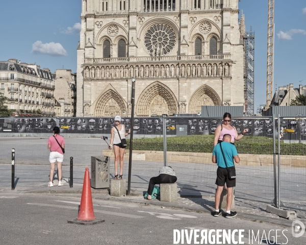 Zone grise zone rouge Paris 5 jours avant l’ouverture des jeux olympiques