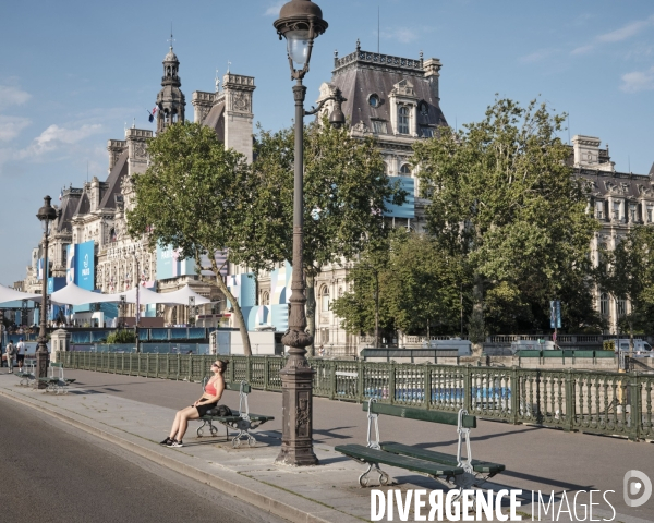 Zone grise zone rouge Paris 5 jours avant l’ouverture des jeux olympiques