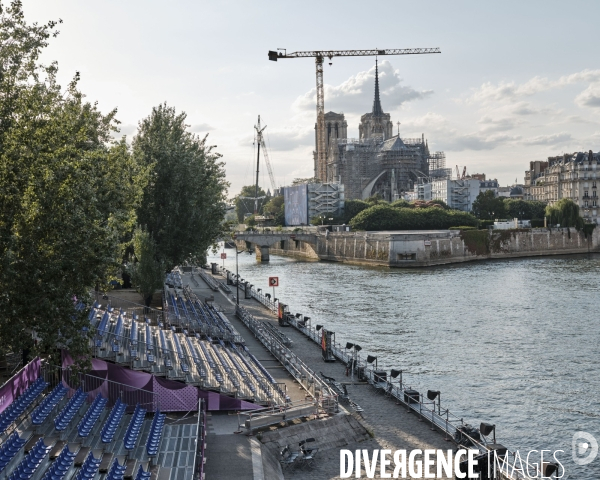 Zone grise zone rouge Paris 5 jours avant l’ouverture des jeux olympiques