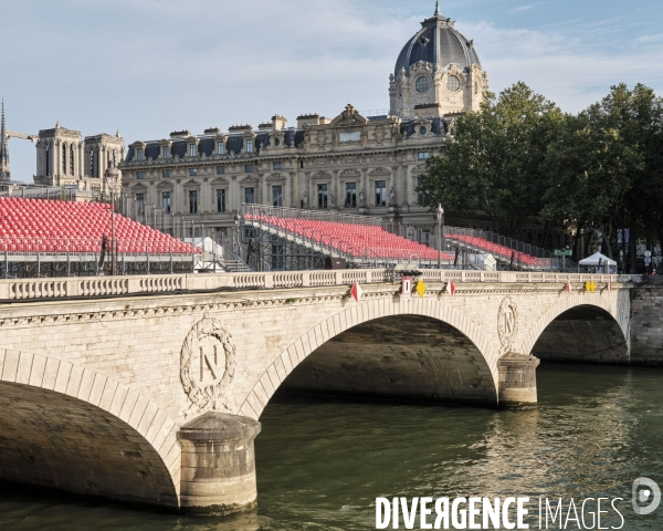 Zone grise zone rouge Paris 5 jours avant l’ouverture des jeux olympiques