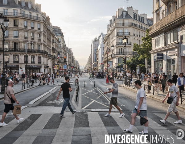 Zone grise zone rouge Paris 5 jours avant l’ouverture des jeux olympiques