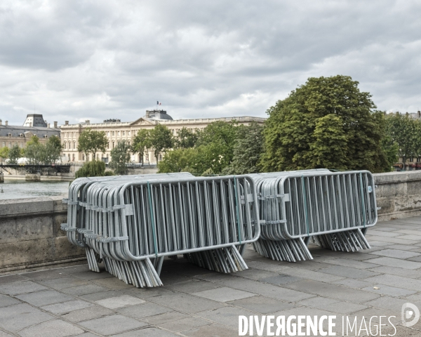 Zone grise zone rouge Paris 5 jours avant l’ouverture des jeux olympiques