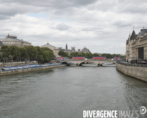 Zone grise zone rouge Paris 5 jours avant l’ouverture des jeux olympiques