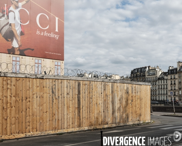 Zone grise zone rouge Paris 5 jours avant l’ouverture des jeux olympiques