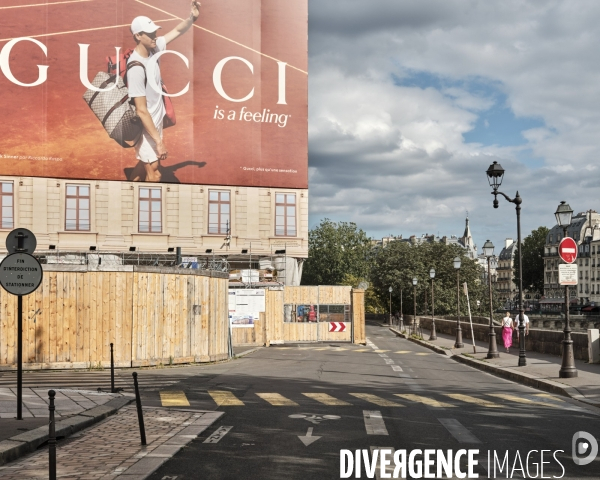 Zone grise zone rouge Paris 5 jours avant l’ouverture des jeux olympiques