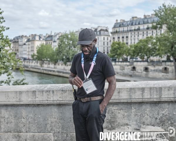 Zone grise zone rouge Paris 5 jours avant l’ouverture des jeux olympiques