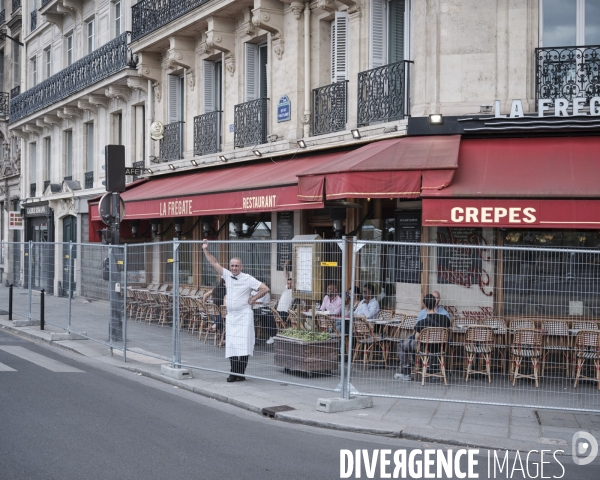 Zone grise zone rouge Paris 5 jours avant l’ouverture des jeux olympiques