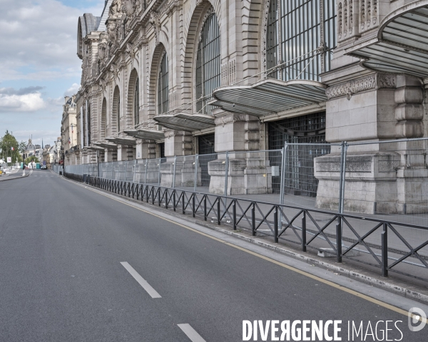 Zone grise zone rouge Paris 5 jours avant l’ouverture des jeux olympiques