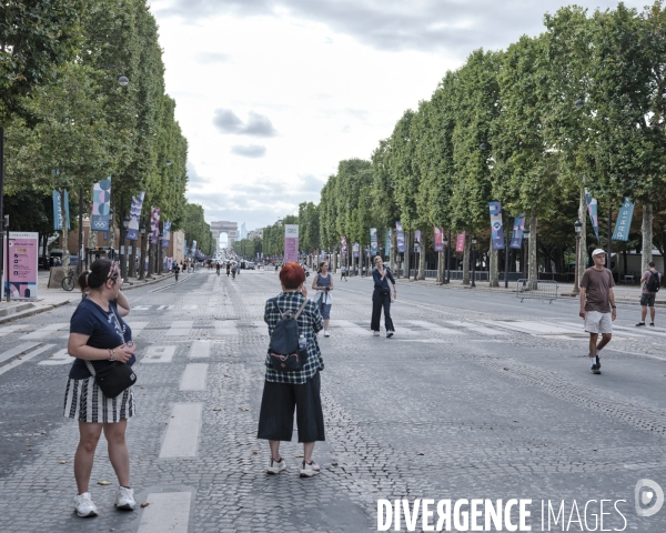 Zone grise zone rouge Paris 5 jours avant l’ouverture des jeux olympiques