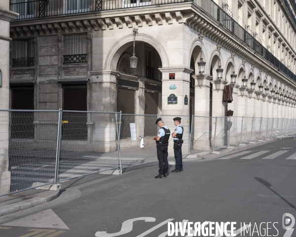 Zone grise zone rouge Paris 5 jours avant l’ouverture des jeux olympiques