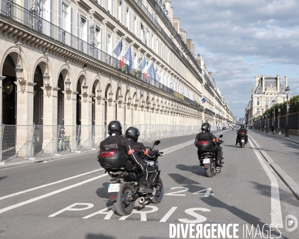 Zone grise zone rouge Paris à 4 jours de l’ouverture des jeux olympiques