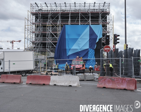 Paris à 2 jours de l’ouverture des jeux olympiques.