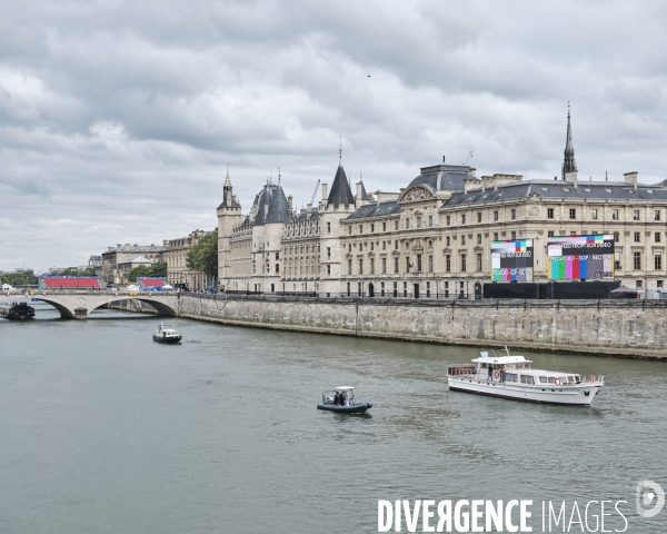 Paris à 2 jours de l’ouverture des jeux olympiques.