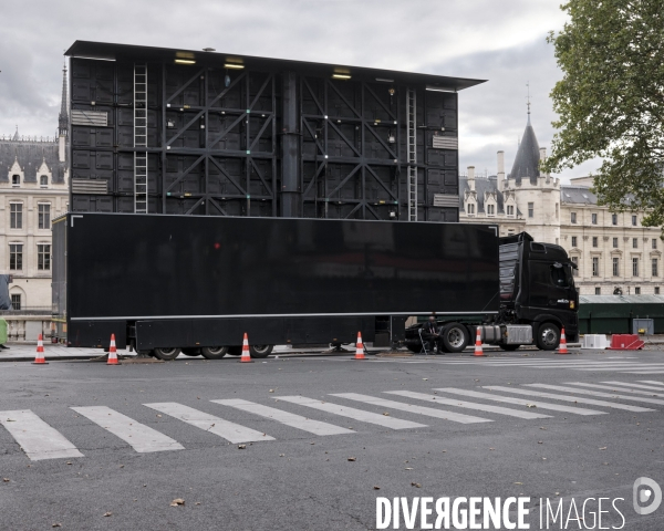 Paris à 2 jours de l’ouverture des jeux olympiques.