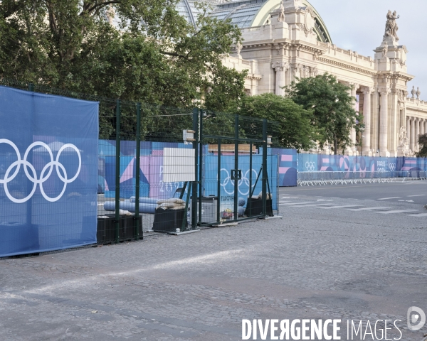Paris à 2 jours de l’ouverture des jeux olympiques.