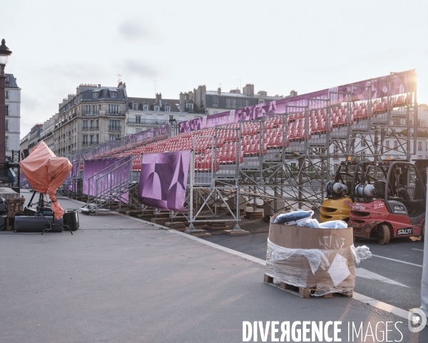 Paris à 2 jours de l’ouverture des jeux olympiques.