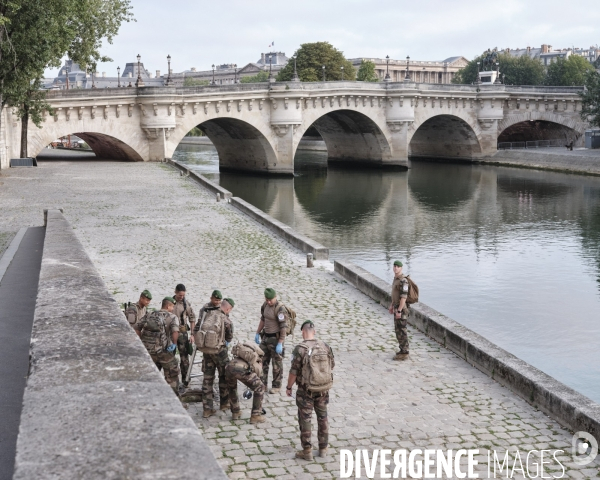 Paris à 2 jours de l’ouverture des jeux olympiques.