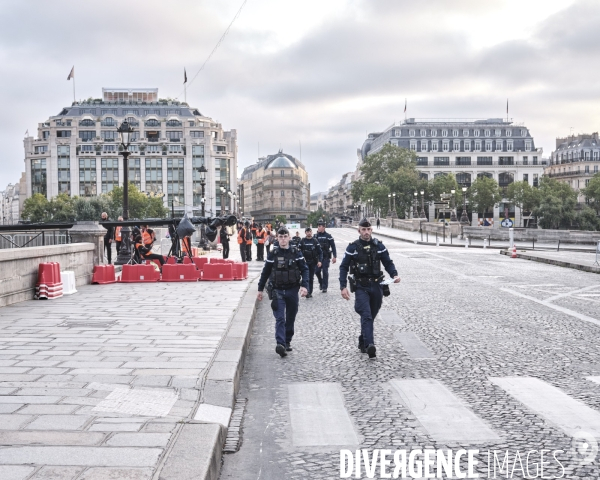 Paris à 2 jours de l’ouverture des jeux olympiques.