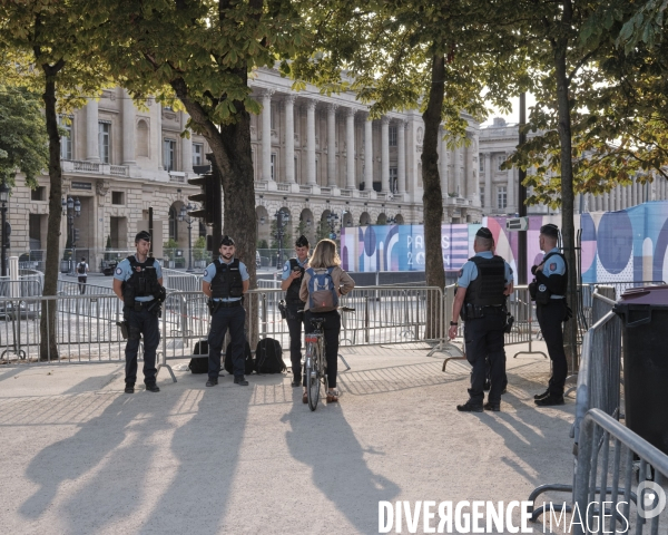 Paris à 2 jours de l’ouverture des jeux olympiques.