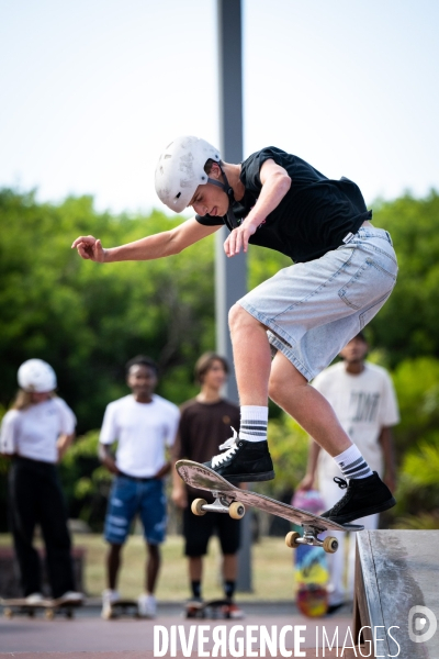 La Reunion : Stage Public Team Skateboard France groupe Junior (12-16 ans)