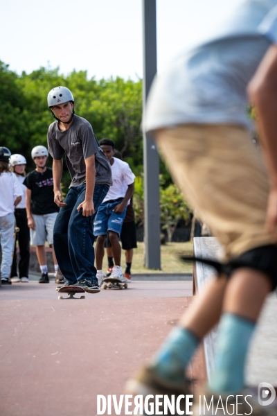 La Reunion : Stage Public Team Skateboard France groupe Junior (12-16 ans)