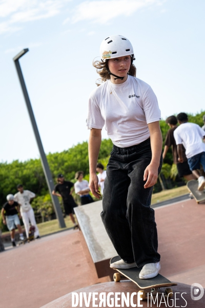 La Reunion : Stage Public Team Skateboard France groupe Junior (12-16 ans)