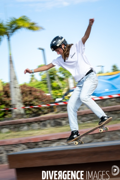 La Reunion : Stage Public Team Skateboard France groupe Junior (12-16 ans)