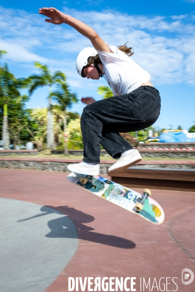La Reunion : Stage Public Team Skateboard France groupe Junior (12-16 ans)