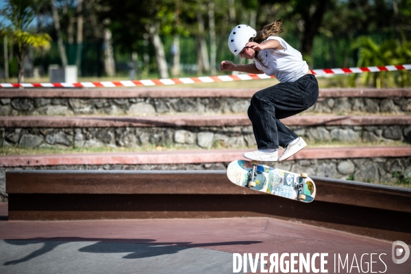 La Reunion : Stage Public Team Skateboard France groupe Junior (12-16 ans)
