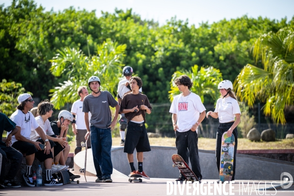 La Reunion : Stage Public Team Skateboard France groupe Junior (12-16 ans)