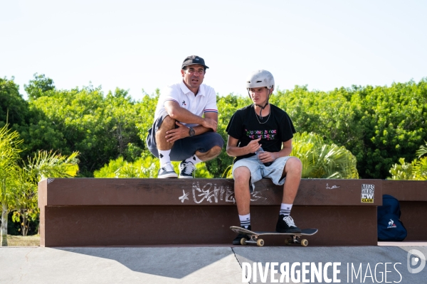 La Reunion : Stage Public Team Skateboard France groupe Junior (12-16 ans)