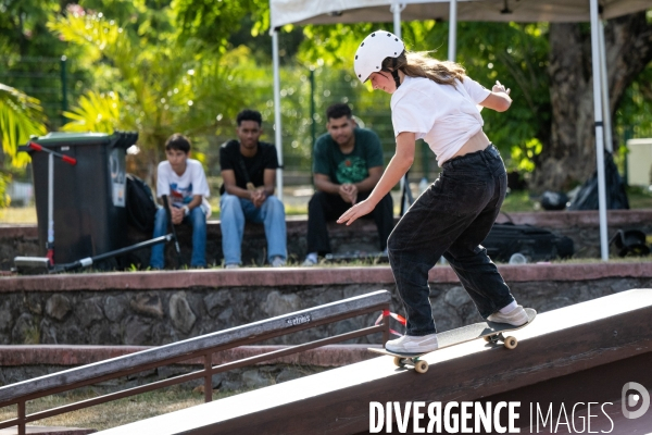La Reunion : Stage Public Team Skateboard France groupe Junior (12-16 ans)