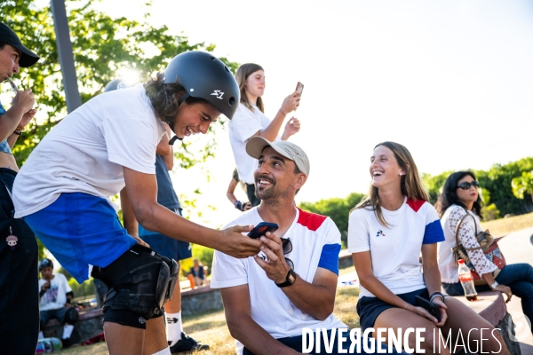 La Reunion : Stage Public Team Skateboard France groupe Junior (12-16 ans)