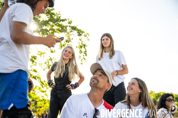 La Reunion : Stage Public Team Skateboard France groupe Junior (12-16 ans)