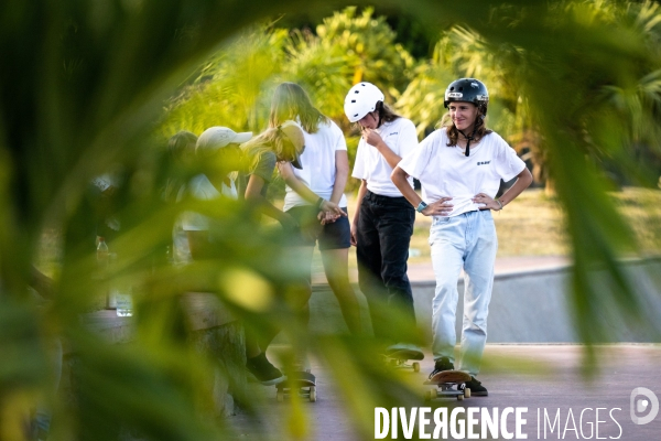 La Reunion : Stage Public Team Skateboard France groupe Junior (12-16 ans)