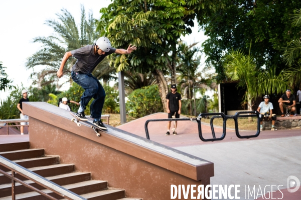 La Reunion : Stage Public Team Skateboard France groupe Junior (12-16 ans)
