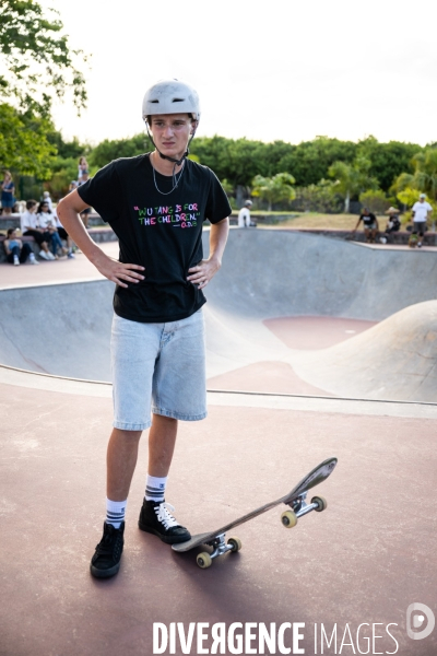 La Reunion : Stage Public Team Skateboard France groupe Junior (12-16 ans)