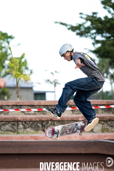 La Reunion : Stage Public Team Skateboard France groupe Junior (12-16 ans)