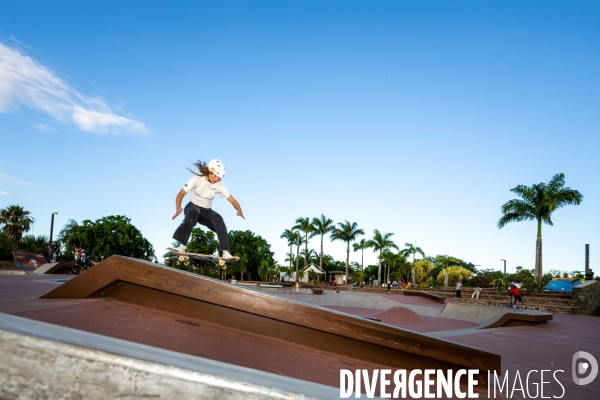 La Reunion : Stage Public Team Skateboard France groupe Junior (12-16 ans)