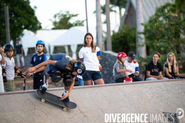 La Reunion : Stage Public Team Skateboard France groupe Junior (12-16 ans)