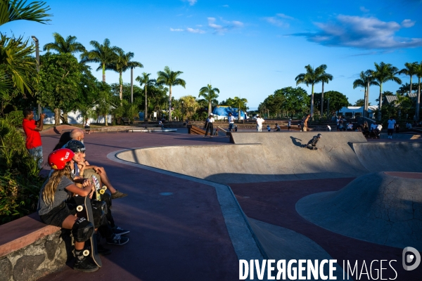 La Reunion : Stage Public Team Skateboard France groupe Junior (12-16 ans)
