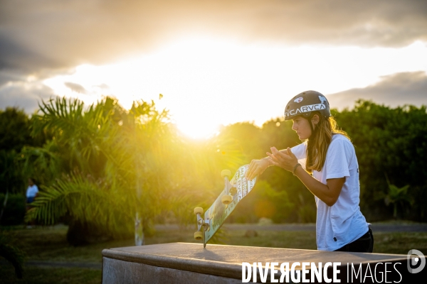 La Reunion : Stage Public Team Skateboard France groupe Junior (12-16 ans)