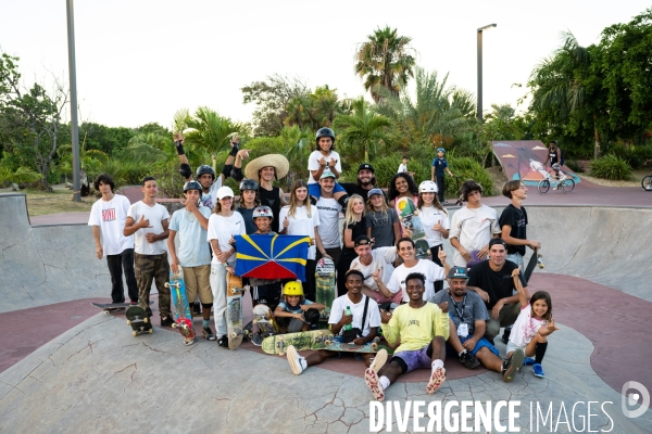 La Reunion : Stage Public Team Skateboard France groupe Junior (12-16 ans)